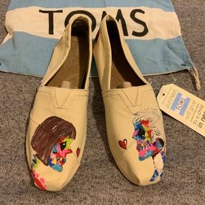 Customized TOMS - Karl Lagerfeld + Anna Wintour